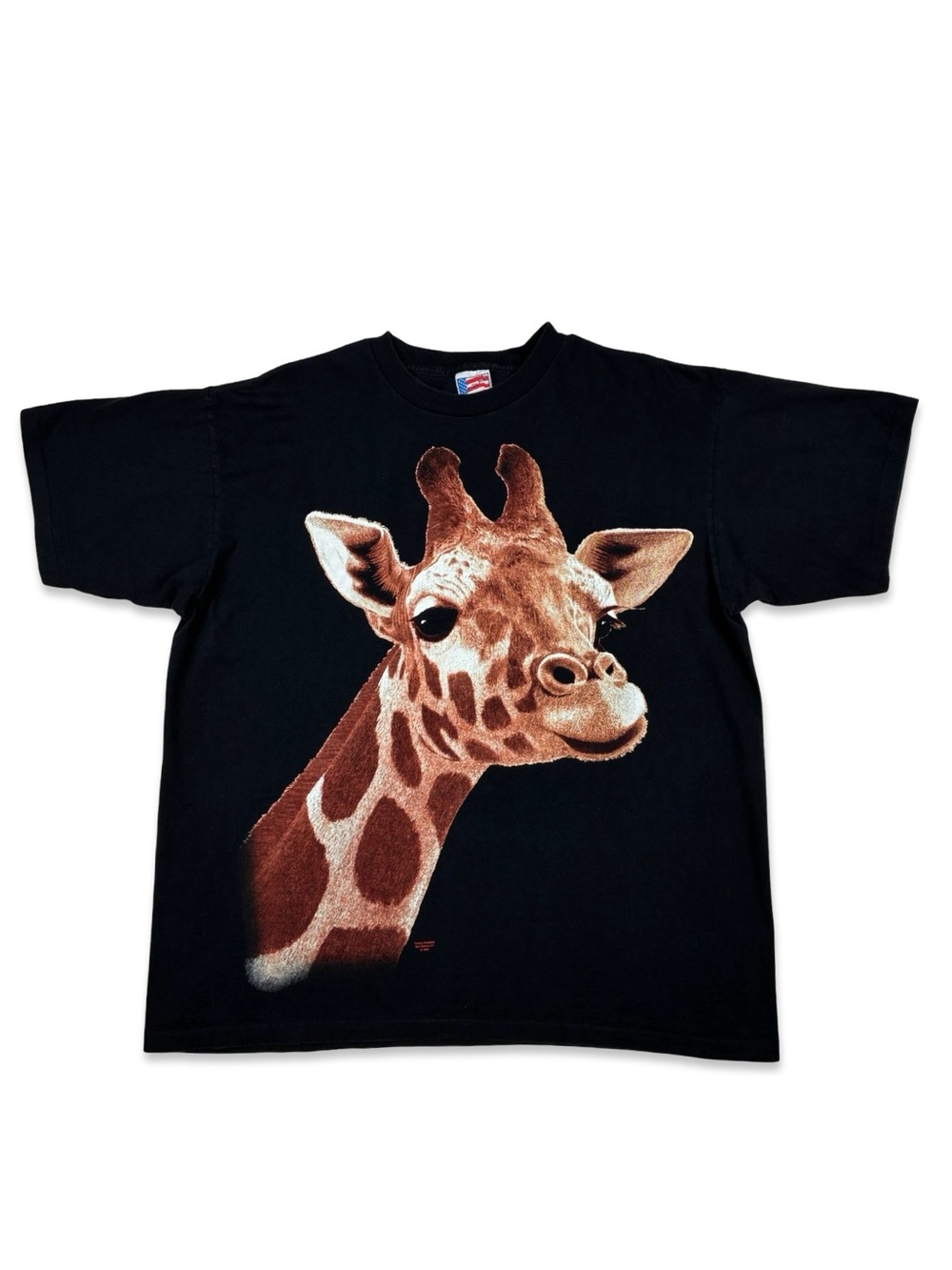 Vintage 90s Giraffe Head T-Shirt